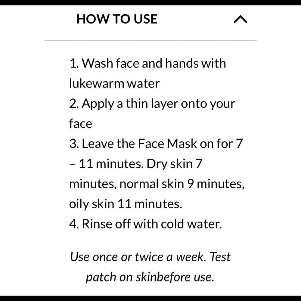 MUDMASKY®Facial Detox Purifying Recovery Mask 15ml